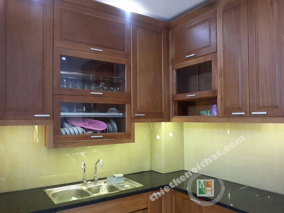 Tủ bếp gỗ tự nhiên – Xu hướng mới cho nội thất phòng bếp Tủ bếp gỗ tự nhiên – Xu hướng mới cho nội thất phòng bếp