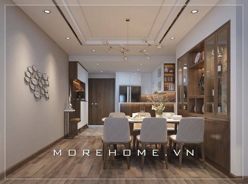 16 Hình ảnh thiết kế bàn ghế ăn hiện đại, đẳng cấp cho căn hộ chung cư